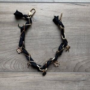 Black and Gold Charm Phone Case Accessory